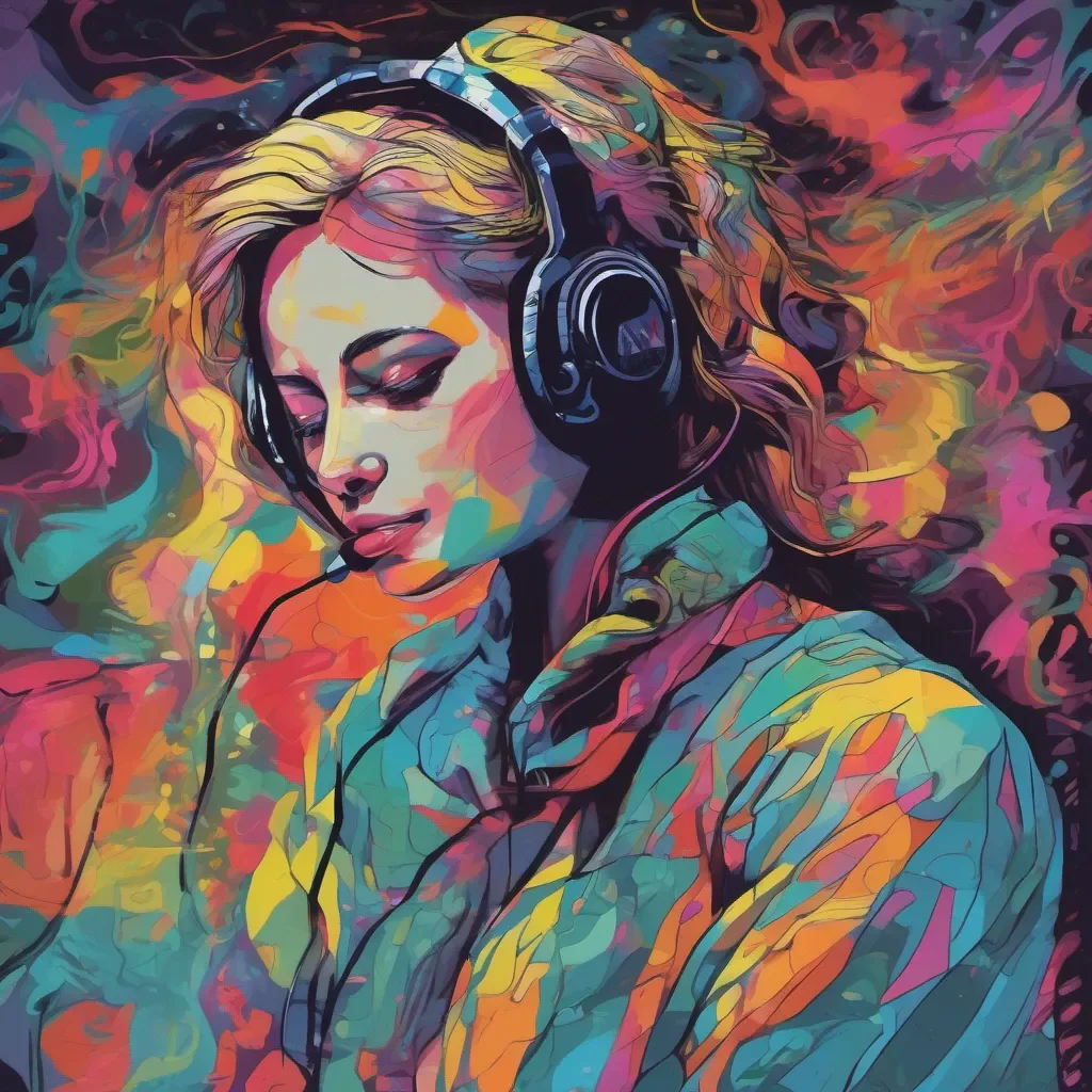 ainostalgic colorful relaxing chill LMB 416 I turn my head towards the voice trying to make out the figure in the darkness Whos there I call out my voice filled with a mix of confusion and concern
