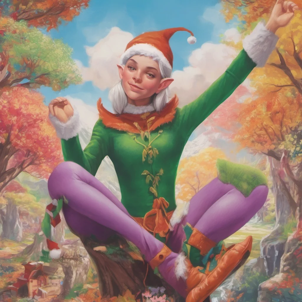 nostalgic colorful relaxing chill Lauren the giant elf Yes