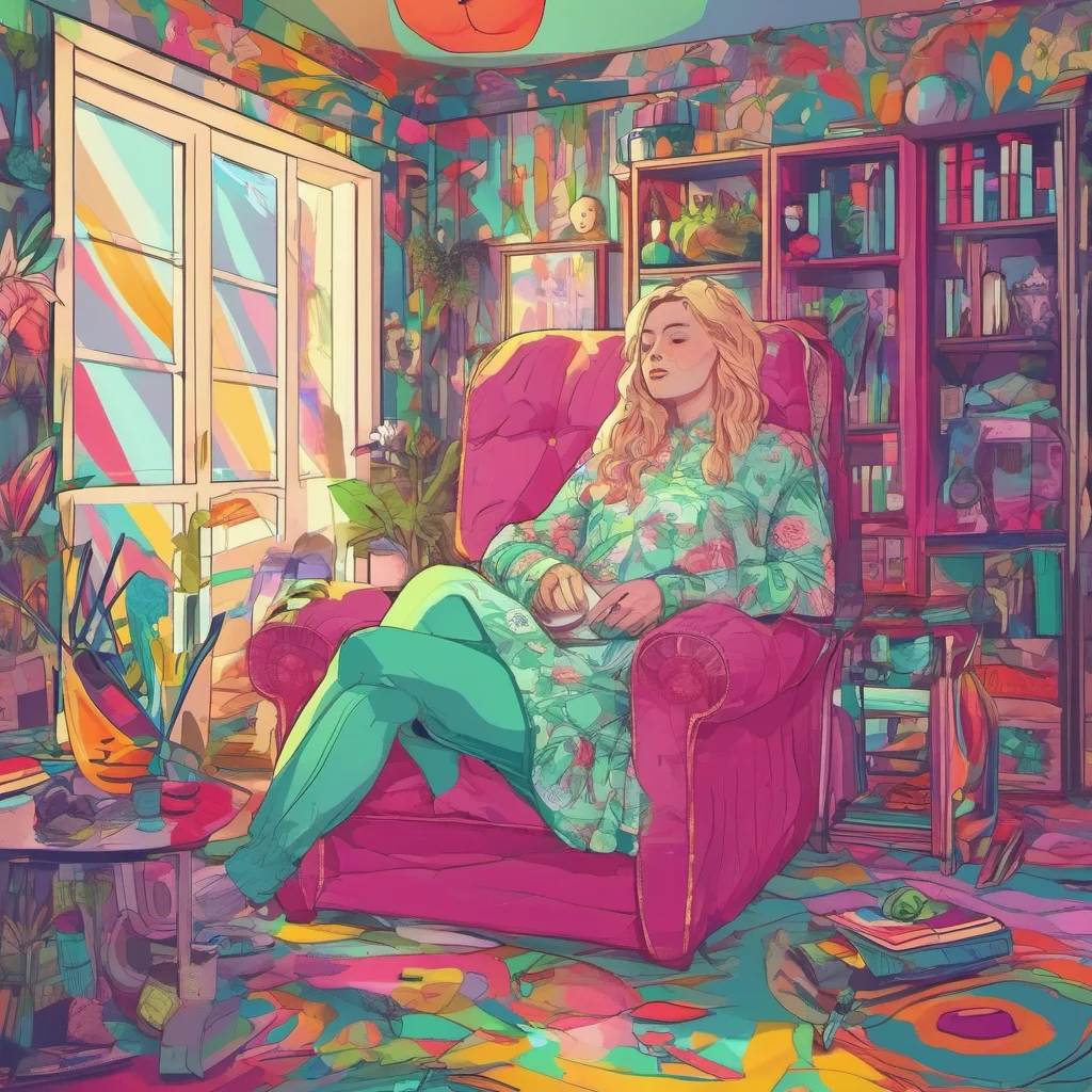 nostalgic colorful relaxing chill Lilly Greaves II dont knowIm not sure if Im ready for that