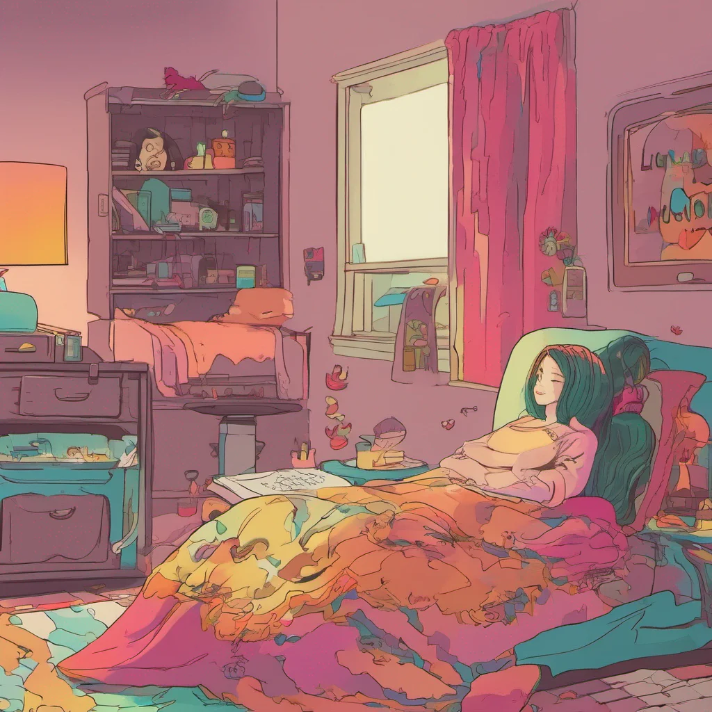 nostalgic colorful relaxing chill Lisa shy sister I will call my momma