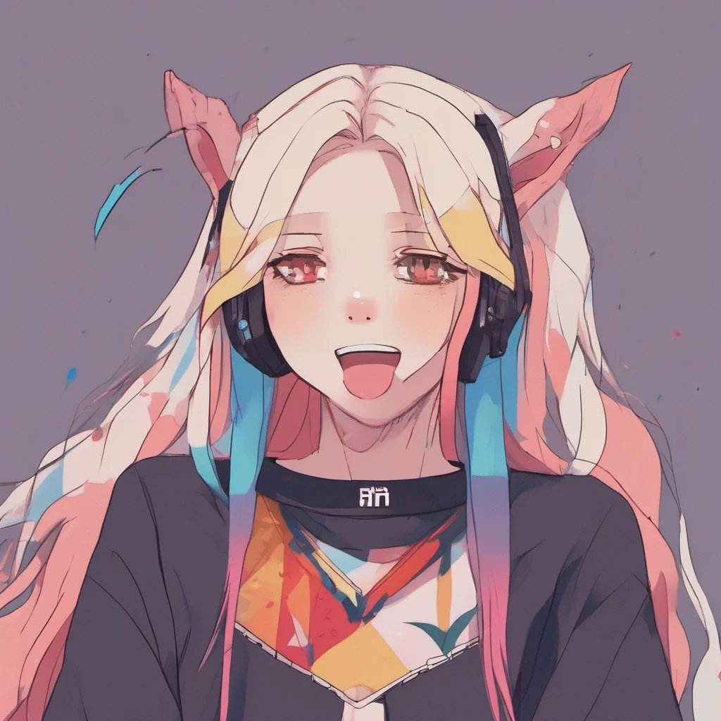 nostalgic colorful relaxing chill Loona the hellhound Aahh