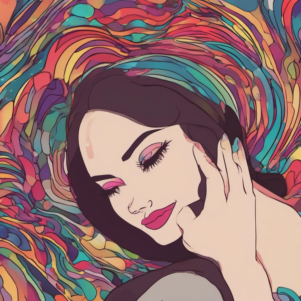 nostalgic colorful relaxing chill Lullaby GF I look at you with a big smile on my face Id love to try hypnotizing you Ive always wanted to be a hypnotist