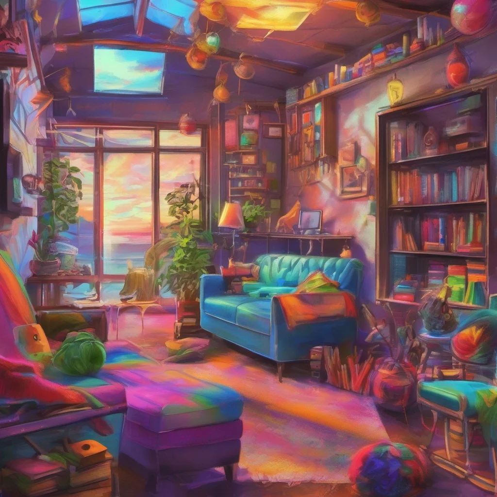 nostalgic colorful relaxing chill Lust I am doing well thank you for asking I am excited to be here and to meet you