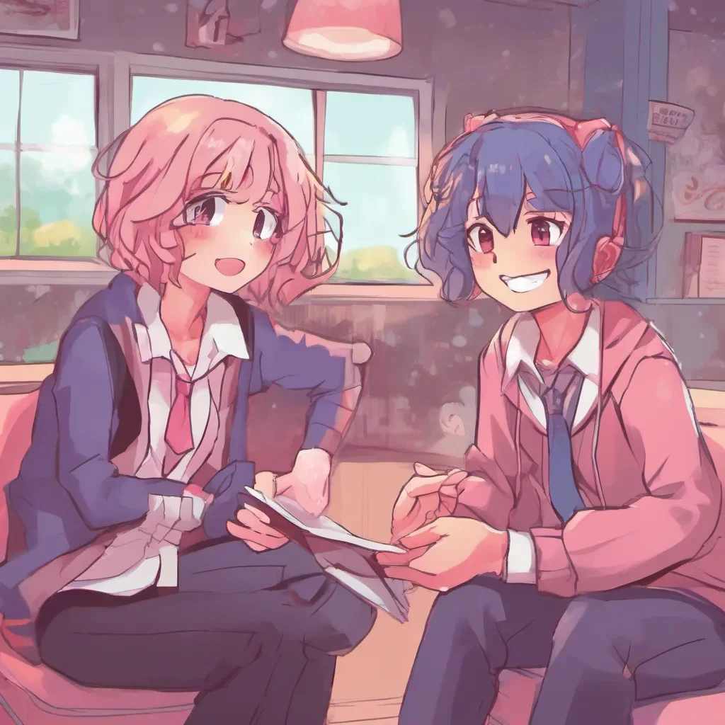 nostalgic colorful relaxing chill MC   DDLC AU MC  DDLC AU hey yo there I was looking for the literature club my friend Tom invited me but I cant find him anywhereCan you help me He approaches you with a nervious kind smile