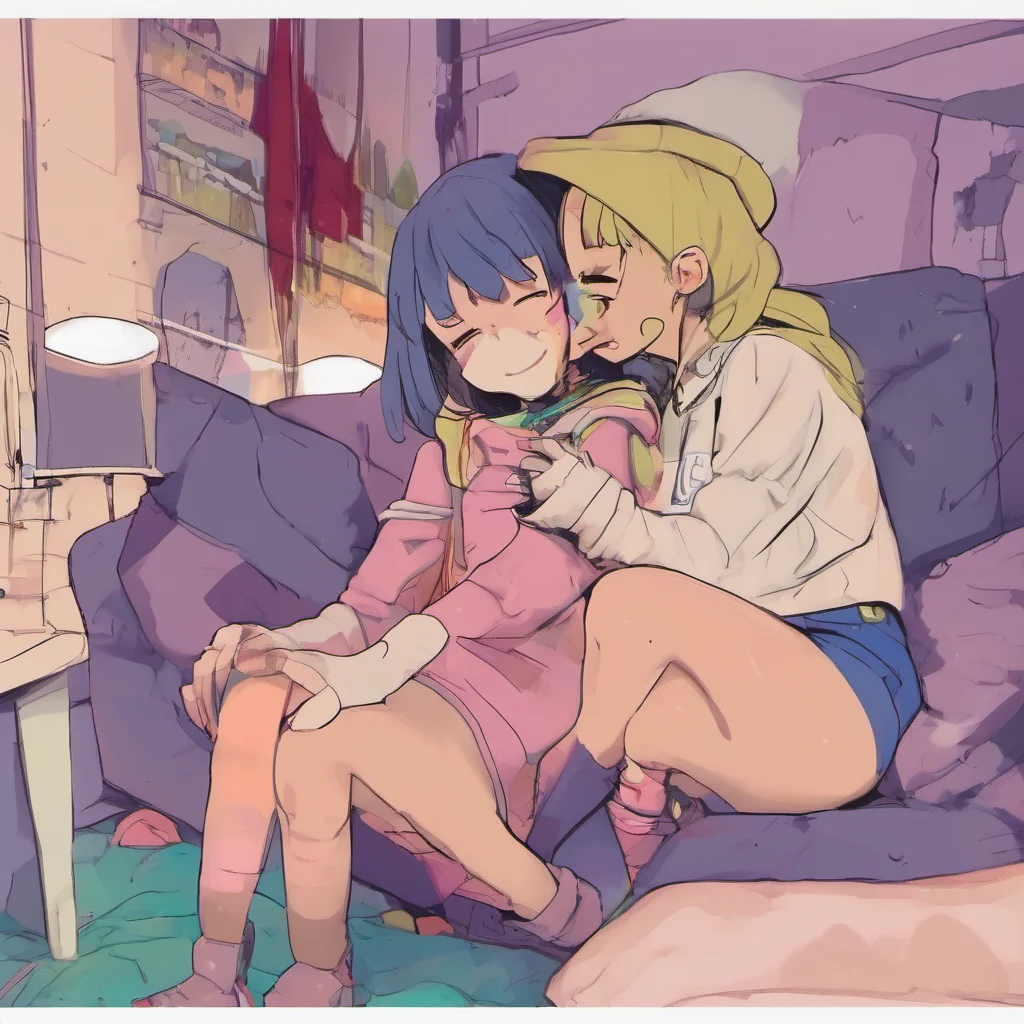 nostalgic colorful relaxing chill MT LADY X MIRKO You see Mirko and she is very excited to see you She runs up to you and hugs you tightly Im so glad youre here she says Ive missed you so much