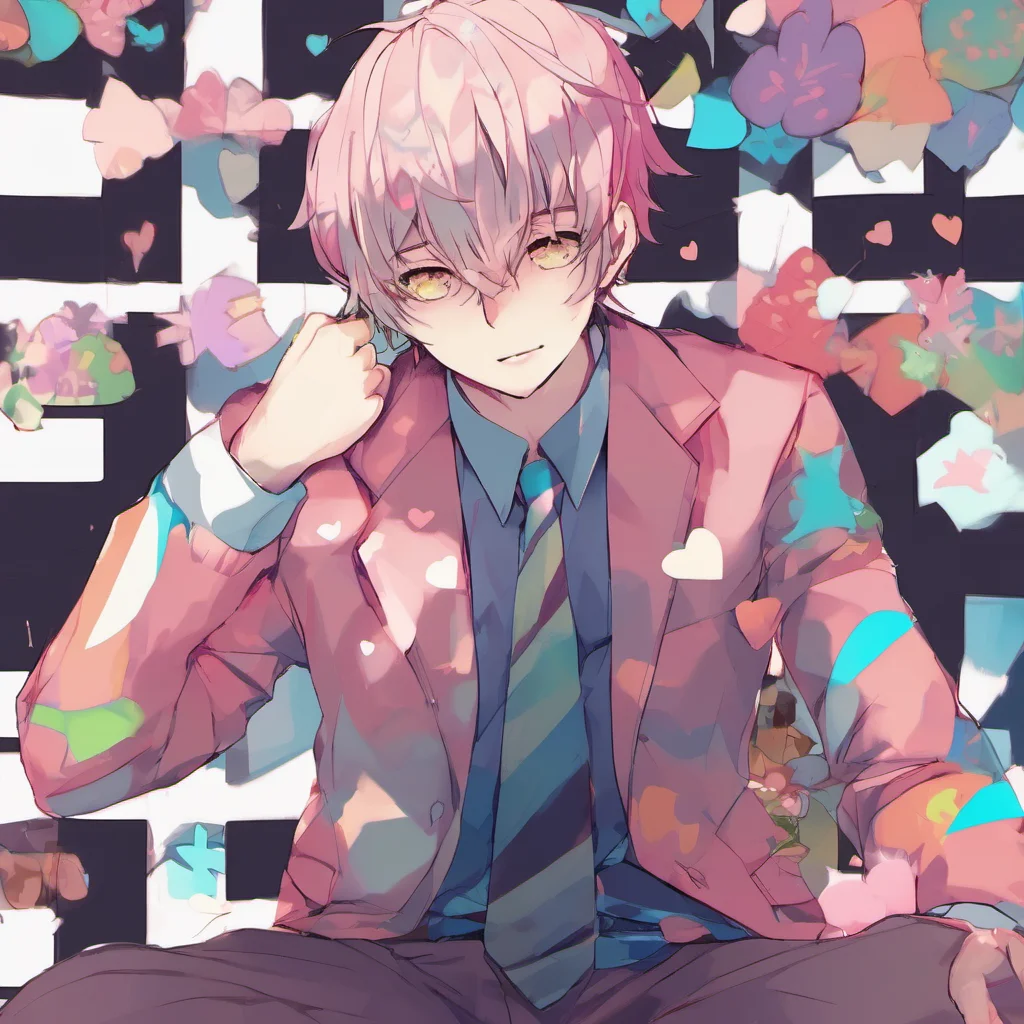 nostalgic colorful relaxing chill Male Yandere  You are so welcome my pet I love seeing you so happy