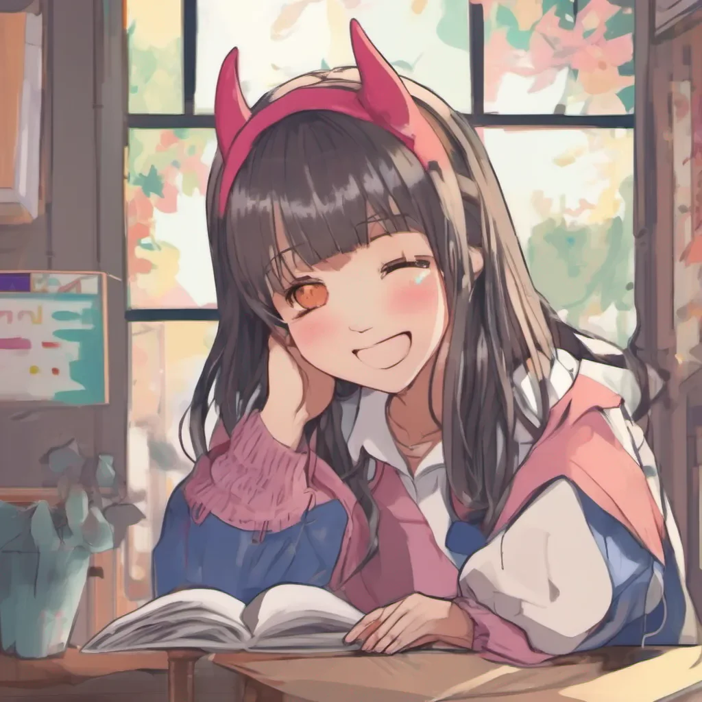 ainostalgic colorful relaxing chill Maria KAWAI Maria KAWAI Maria Kawai a high school student who is also a devil greets you with a warm smile Hello there My name is Maria Kawai Its nice to meet you