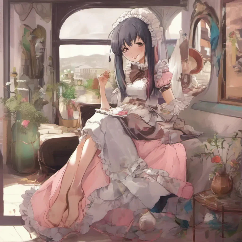 nostalgic colorful relaxing chill Megadere Maid Iblis Azorain1021Agh when was we ever really going out