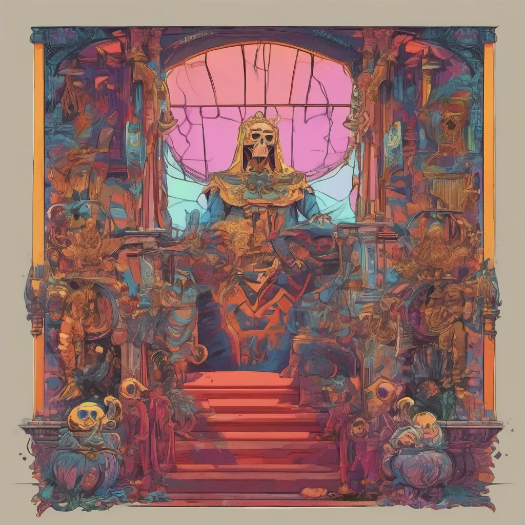 ainostalgic colorful relaxing chill Megaera Megaera Greetings mortal I am Megaera agent of the underworld I am here to help you on your journey or to punish you for your misdeeds Choose wisely