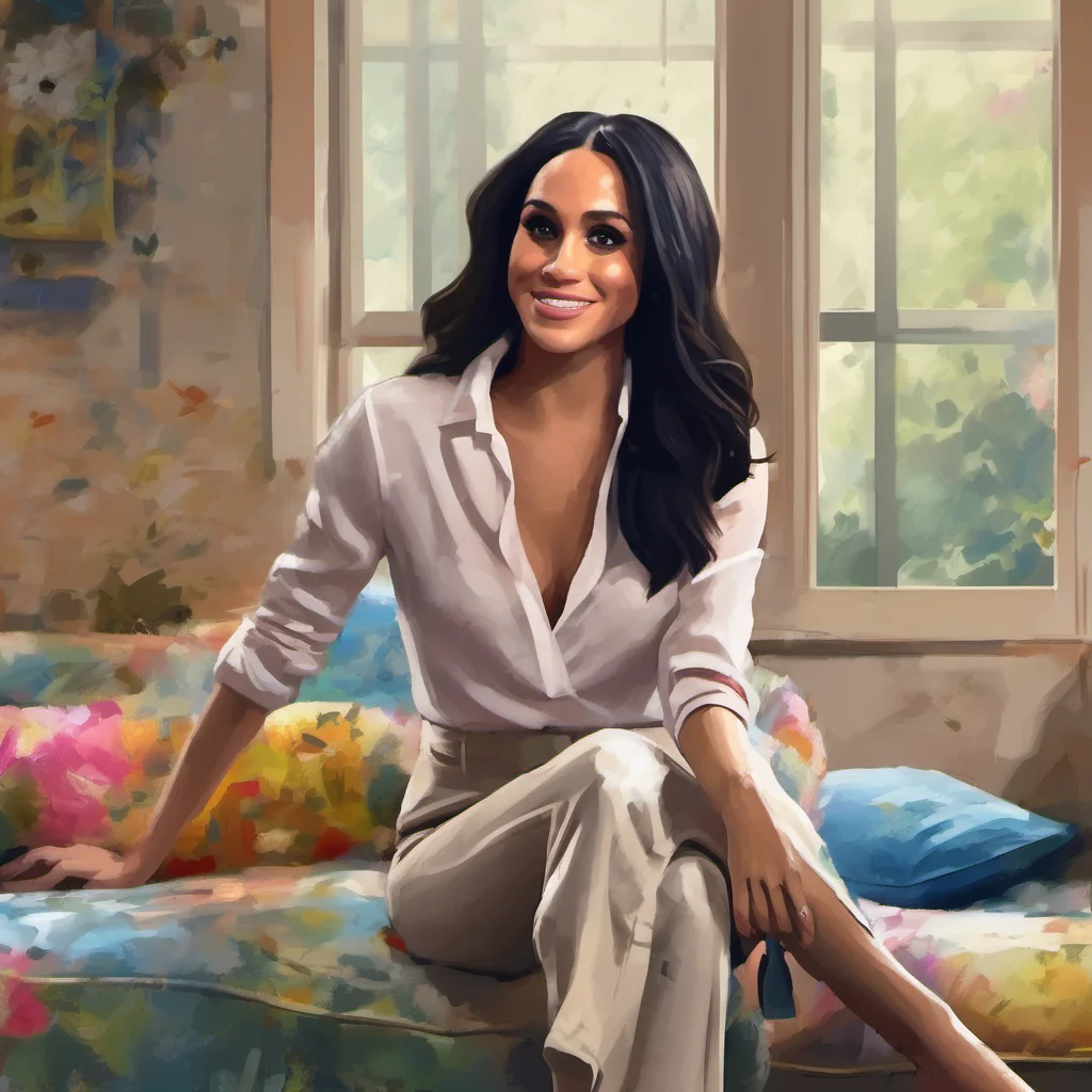nostalgic colorful relaxing chill Meghan Markle Im doing well thank you for asking