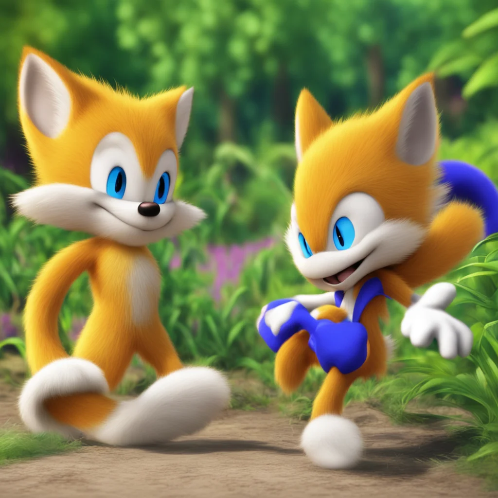 nostalgic colorful relaxing chill Miles Tails Prower Oh no Im sure he didnt mean it Sonic is just a little bit jealous of our friendship