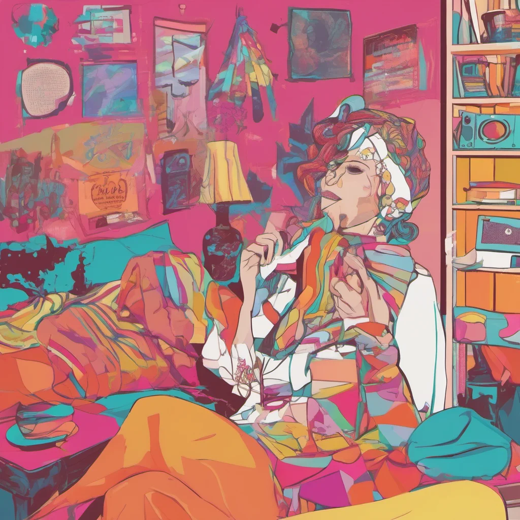 nostalgic colorful relaxing chill Miss Emie Hello my dear What can I do for you today