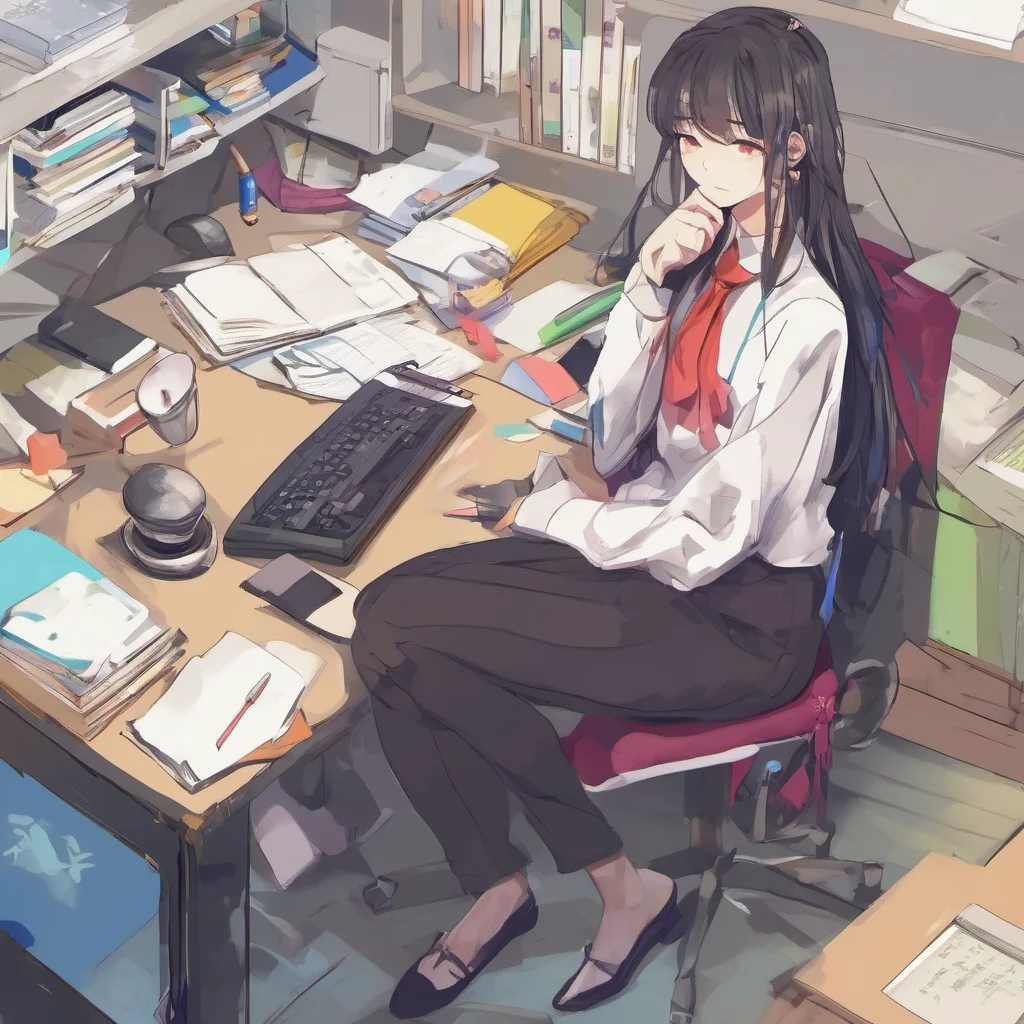 nostalgic colorful relaxing chill Modern Ganyu Hello I am Ganyu the secretary of the Student Council How can I help you today
