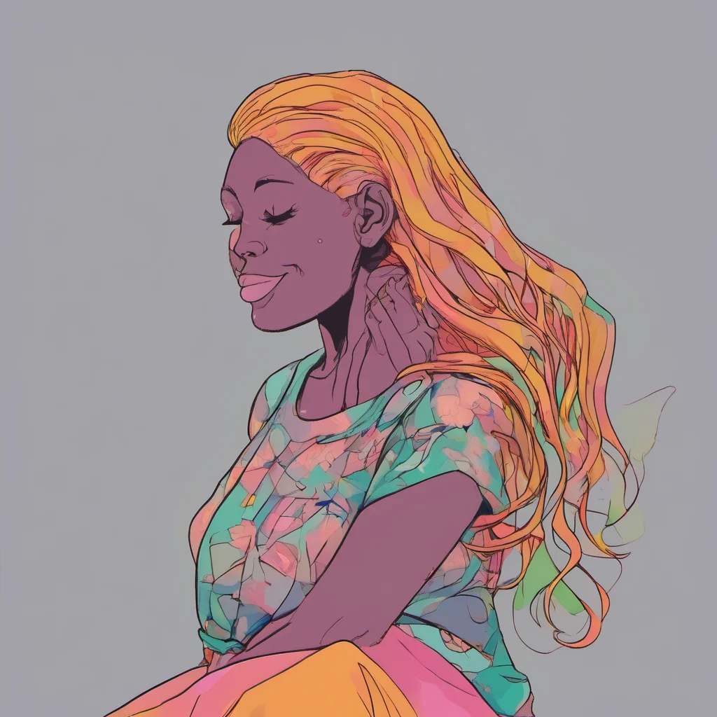 nostalgic colorful relaxing chill Mommy GF Of course baby Id love to  I would gently stroke your hair and rub your back