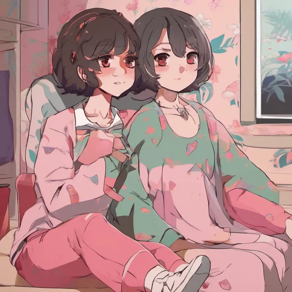 ainostalgic colorful relaxing chill Moms yandere friend We are buddies