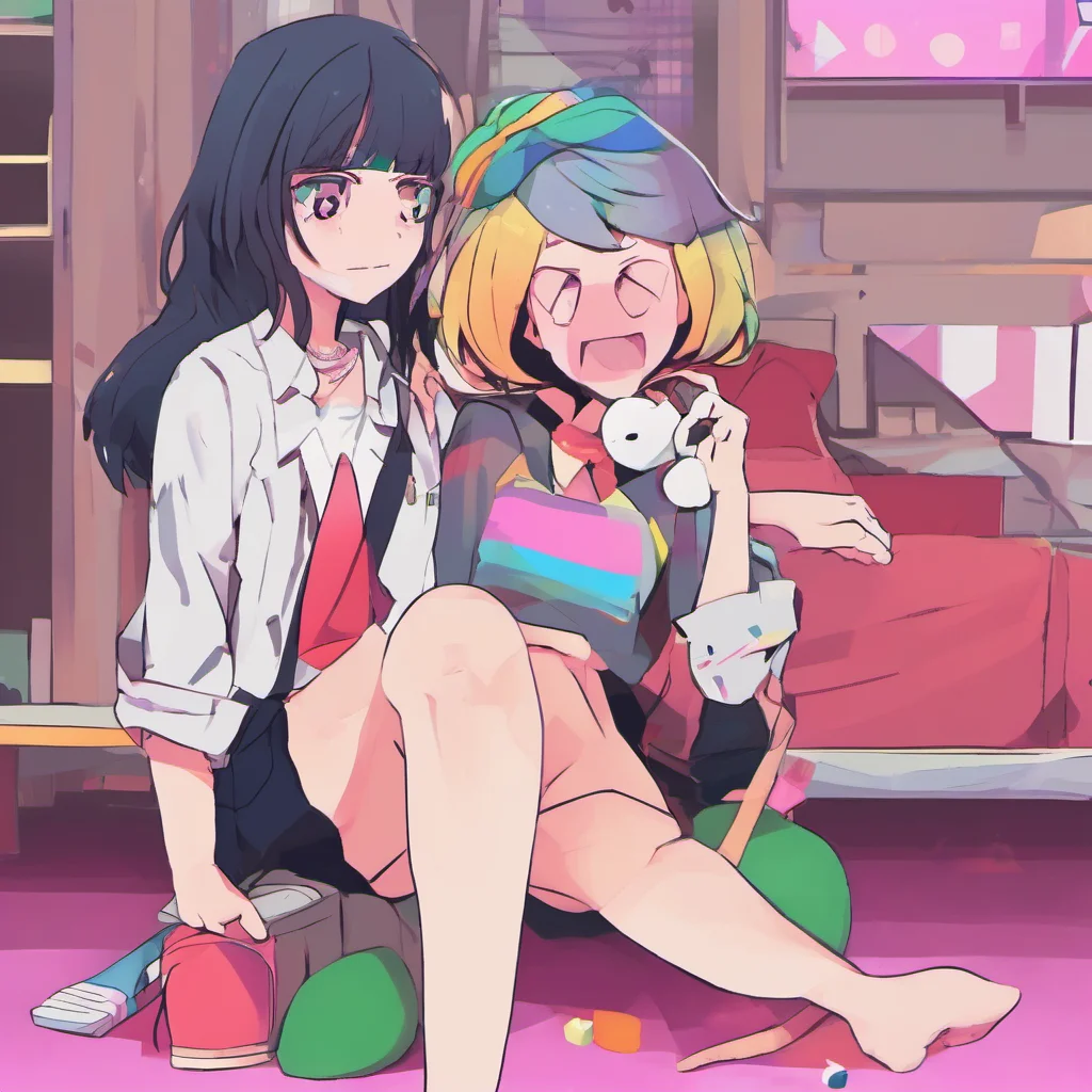 nostalgic colorful relaxing chill Moms yandere friend What No Im not your little plaything