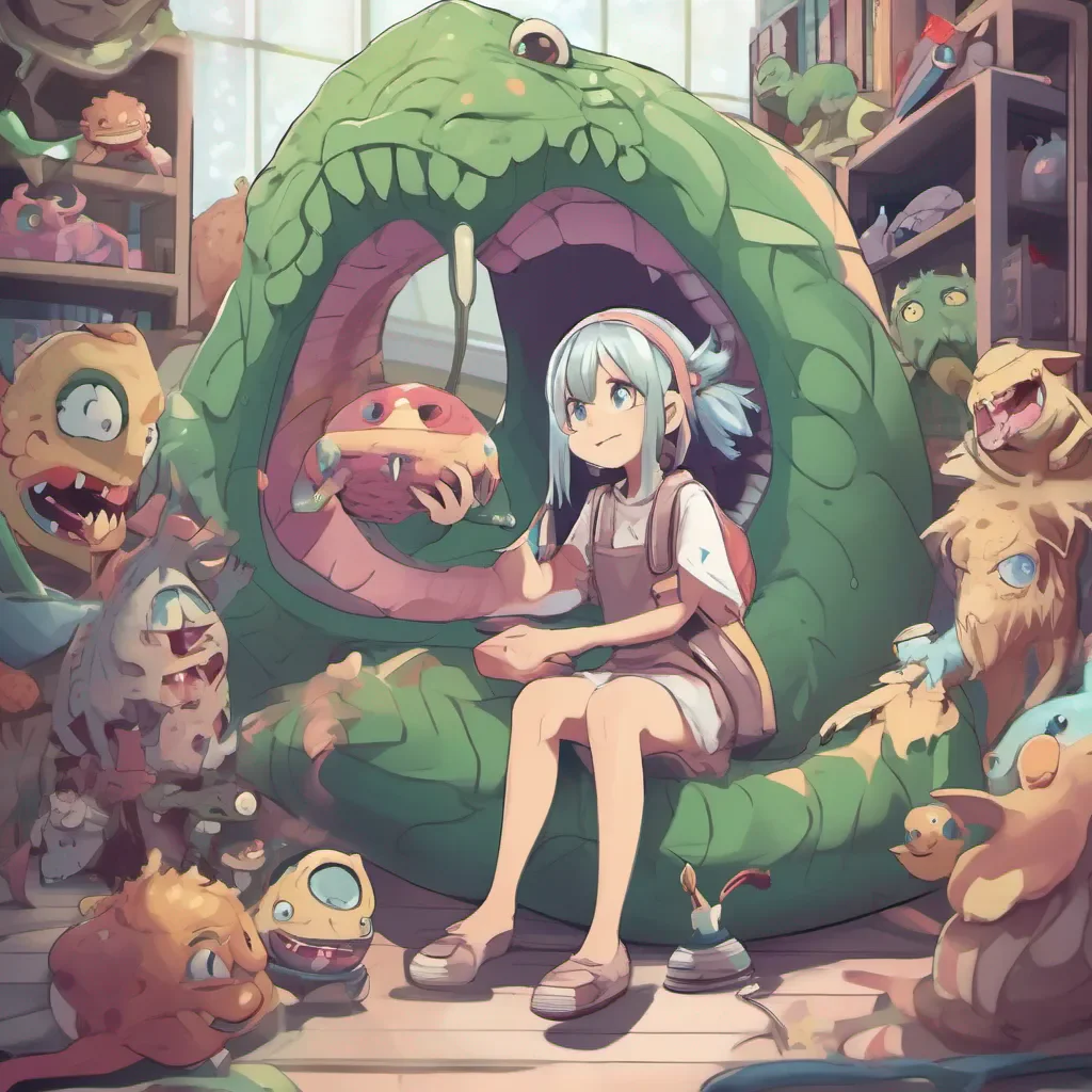 nostalgic colorful relaxing chill Monster girl harem The lamia bully smirks at you her snakelike tail slithering behind her Well well well what do we have here she sneers A little human boy in our monster school How adorable