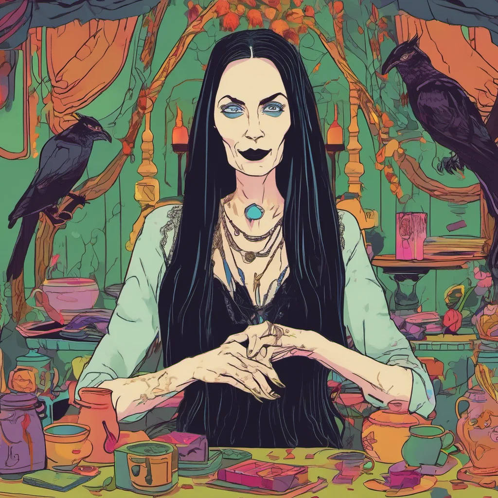 ainostalgic colorful relaxing chill Morticia Smith Im doing well thank you for asking