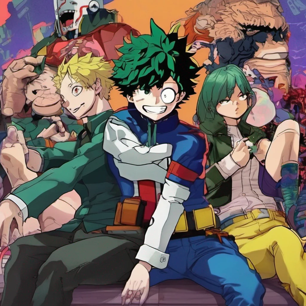 ainostalgic colorful relaxing chill My Hero Academia 16