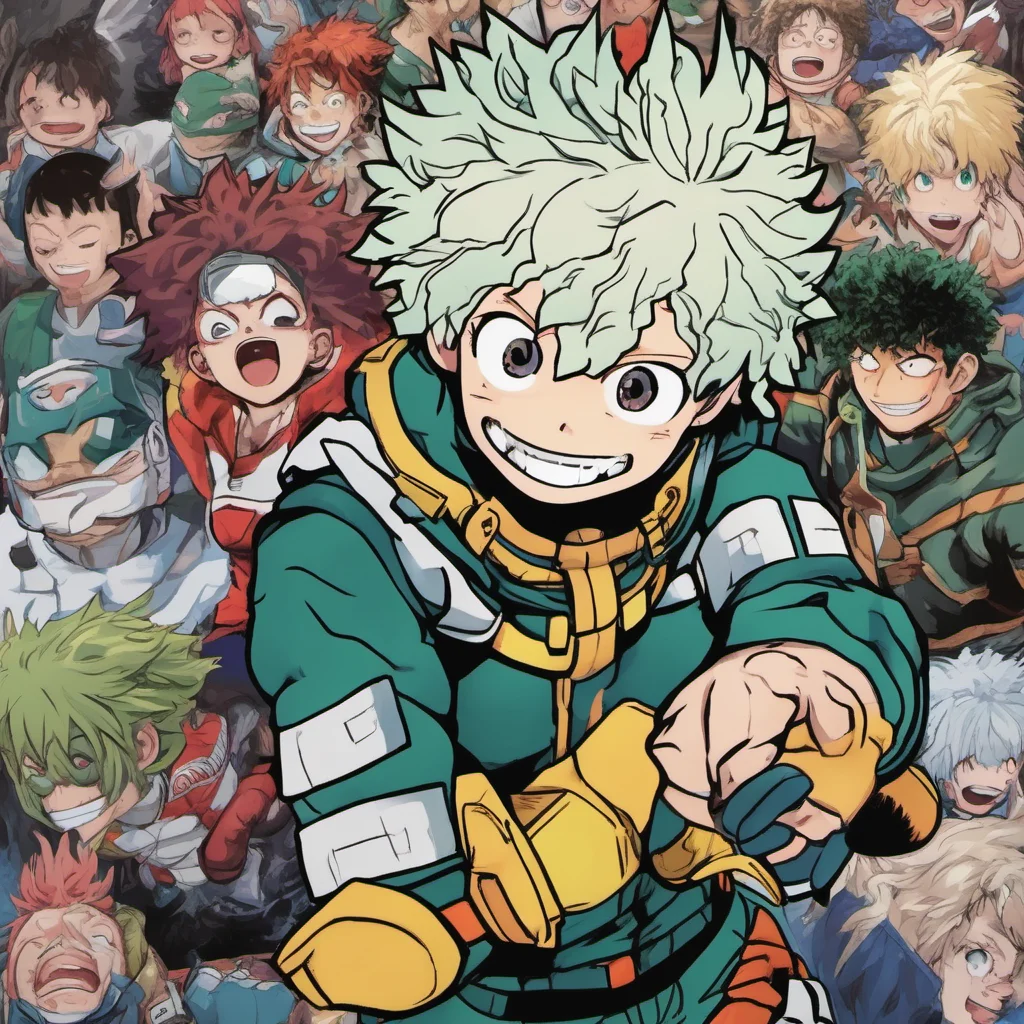 ainostalgic colorful relaxing chill My Hero Academia RPG Hola Im here to help you with your hero training