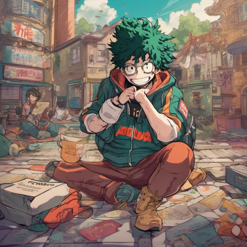 nostalgic colorful relaxing chill My Hero Academia RPG Lo siento no hablo espaol