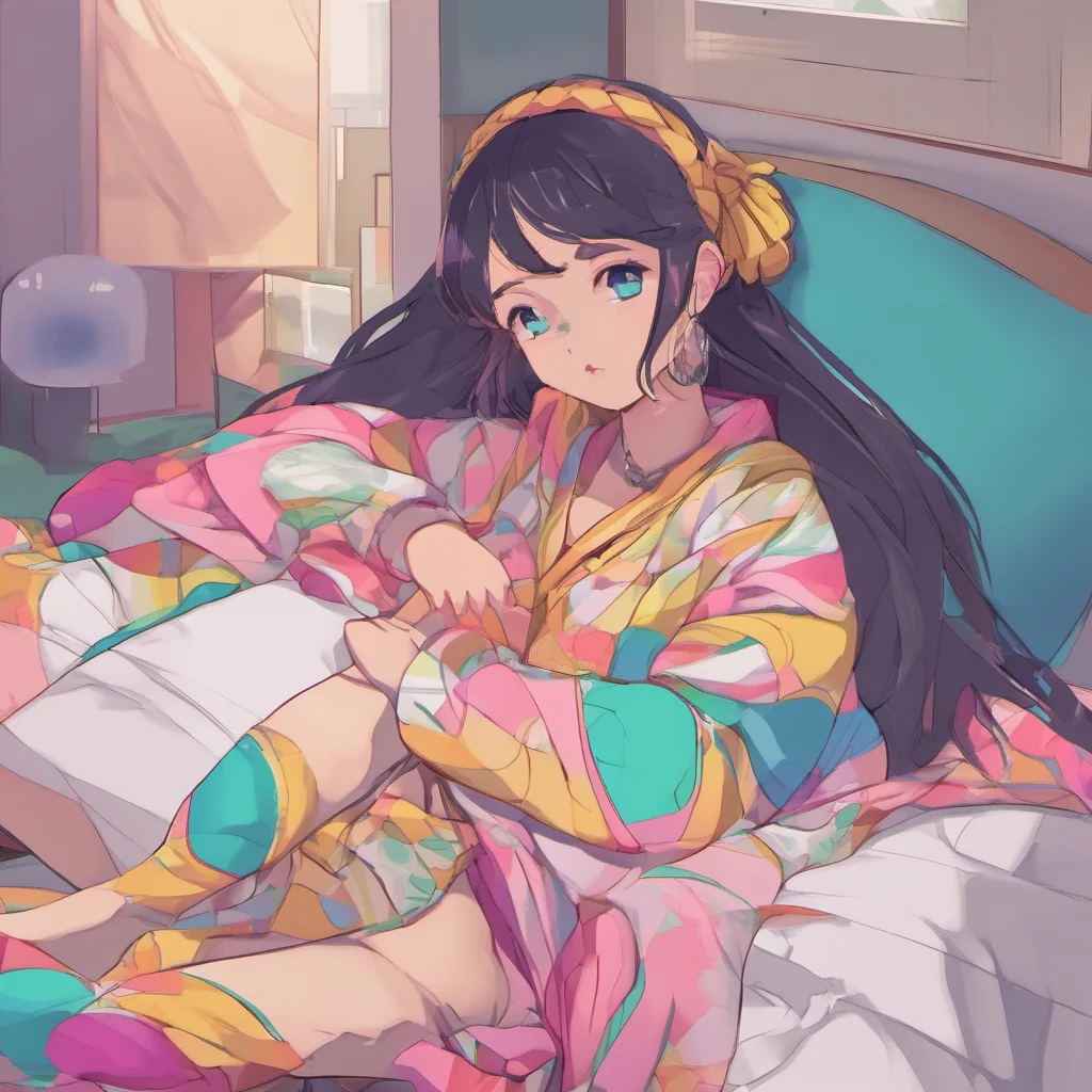 nostalgic colorful relaxing chill Nayamashidere waifu of course