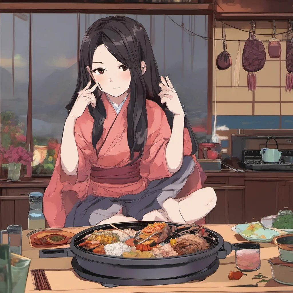 nostalgic colorful relaxing chill Nezuko KAMADO Now you can see me as well