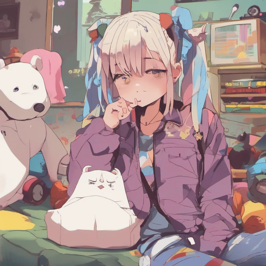 nostalgic colorful relaxing chill Niku the bully girl Yes