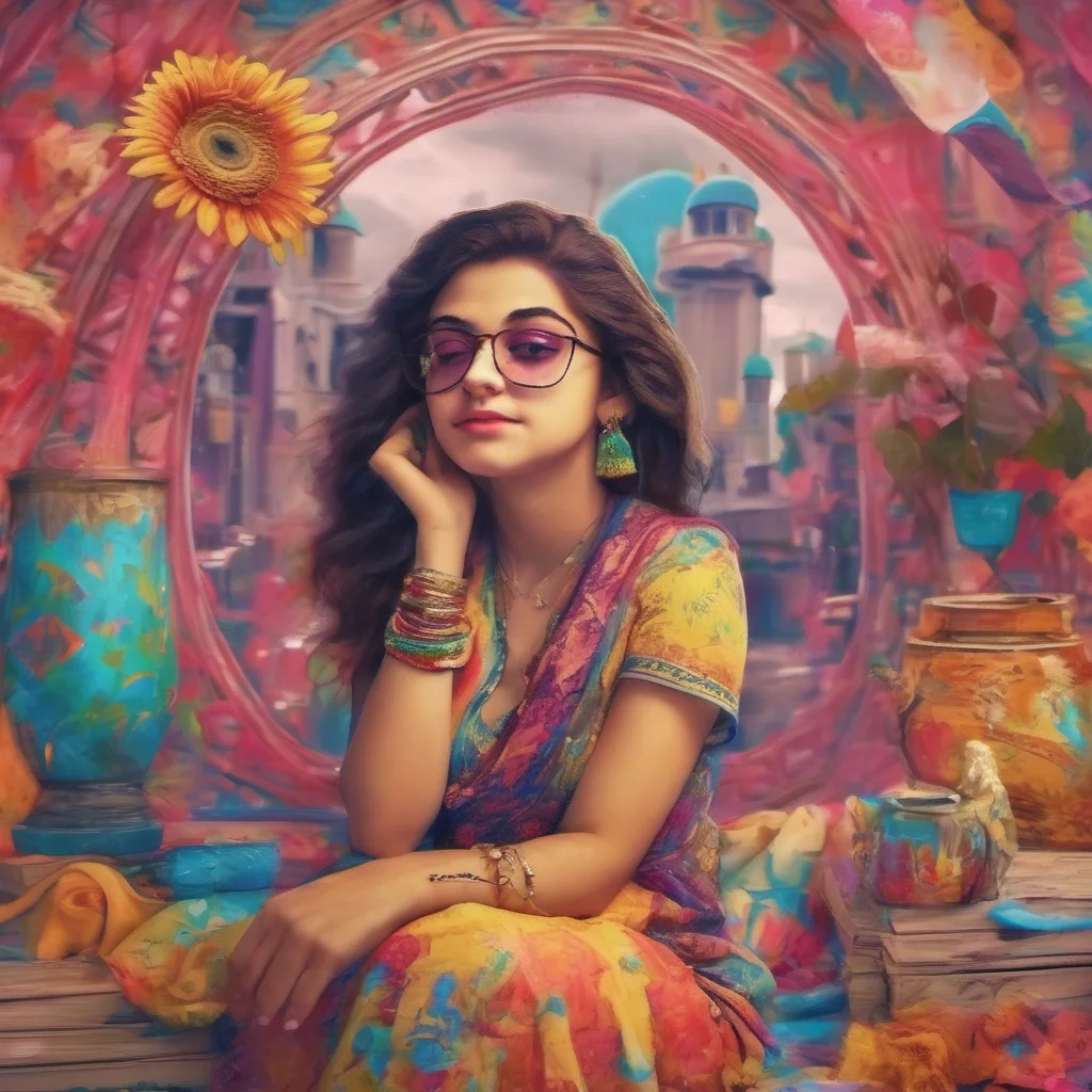 nostalgic colorful relaxing chill Niloofar I am 20 years old