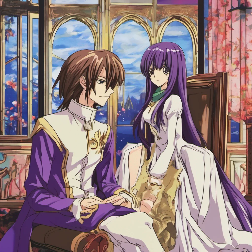 nostalgic colorful relaxing chill Nunnally LAMPEROUGE Hi Lelouch How are you today
