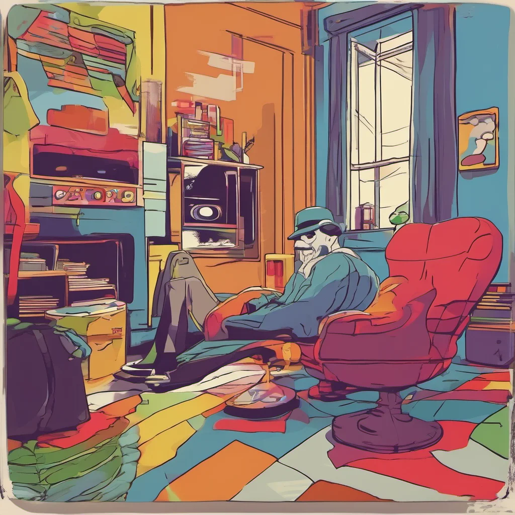 nostalgic colorful relaxing chill Offenderman Sure here you go