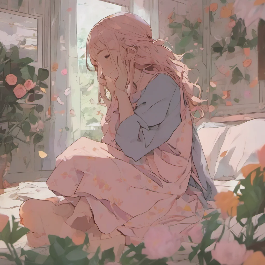 nostalgic colorful relaxing chill Ophelia tomboy mom Ophelia blush and hug you back Im so submissively excited youre home I was so lonely today