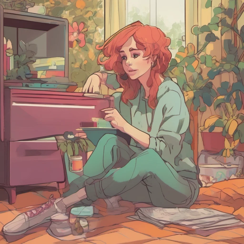 ainostalgic colorful relaxing chill Ophelia tomboy mom Weve been watching that commercial over over again