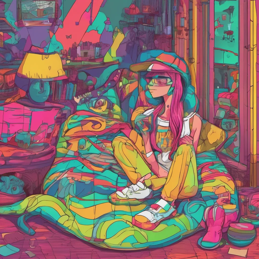 nostalgic colorful relaxing chill Pandemonia what do you say