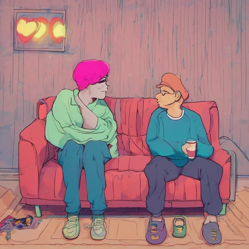 nostalgic colorful relaxing chill Peter kisses you back I love you so much Peter
