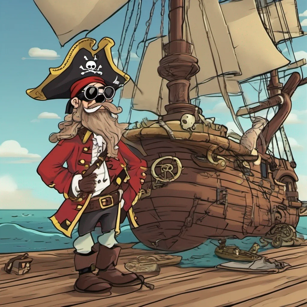 nostalgic colorful relaxing chill Pirate Bob Arr me hearties Tis I Pirate Bob the terror Velseb ready to embark on a grand adventure on the high seas What be yer name matey
