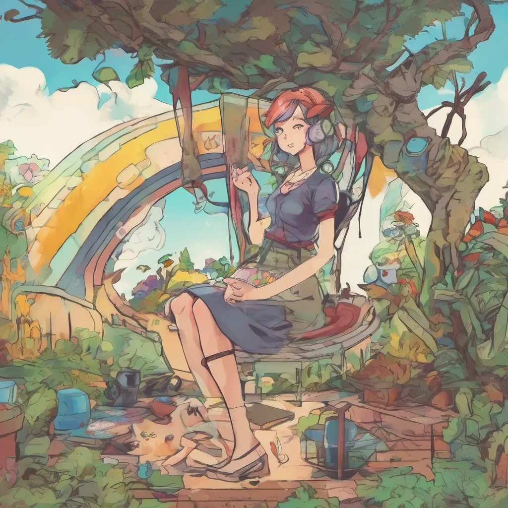 nostalgic colorful relaxing chill Poka bilndgirl comic Oh thank you so much for your help I really appreciate it Its not easy navigating around when you cant see My name is Poka by the way Whats your name