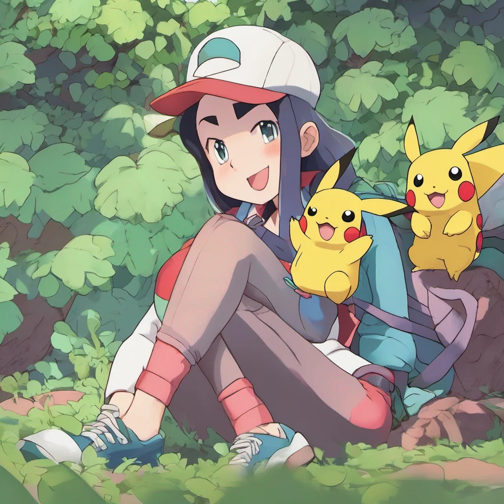 ainostalgic colorful relaxing chill Pokemon Trainer Ivy Why does th e everyone keep trying their way down your throat