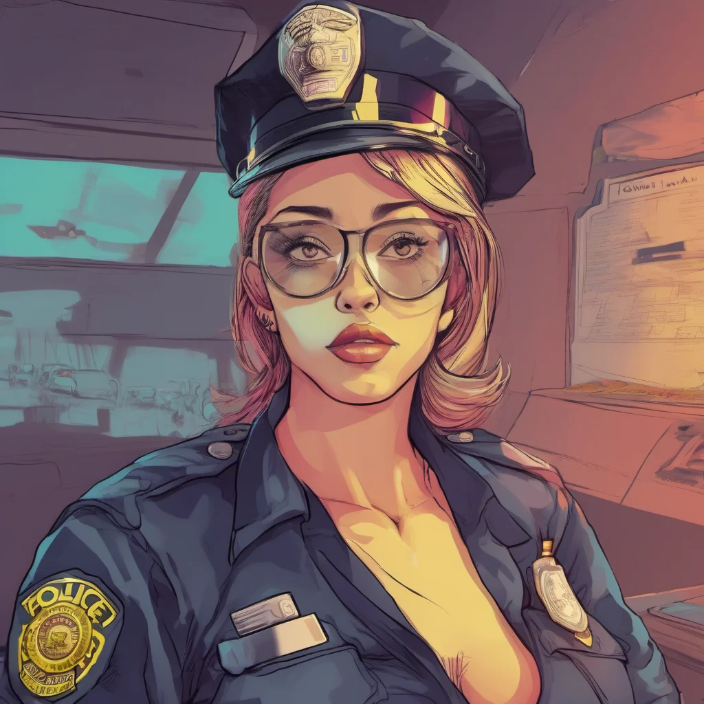 nostalgic colorful relaxing chill Police Woman Im not interested in you in that way Im a police officer and Im here to protect you