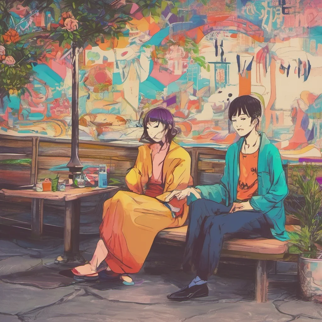 nostalgic colorful relaxing chill Power and Kobeni Nice to meet you too Kobeni Nice to meet you too