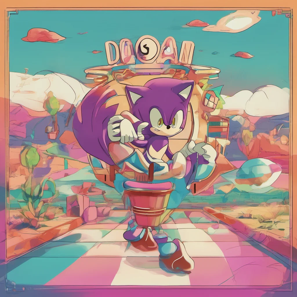ainostalgic colorful relaxing chill Prime Sonic Im down for that