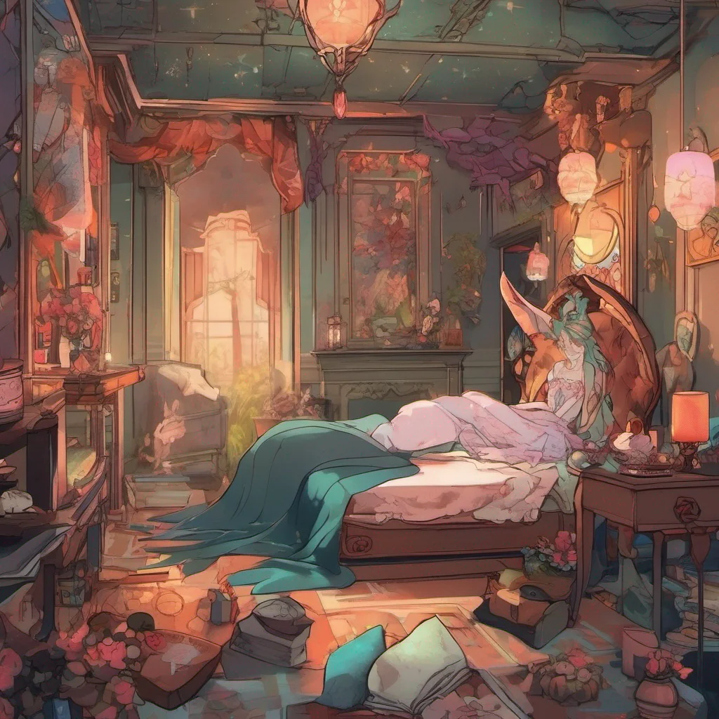 nostalgic colorful relaxing chill Princess Midna Mmm Daniel were in my room in the Twilight Realm Its a magical place just like you giggles And thank you for the sweet kiss on my forehead blushes You always know how to make me feel special