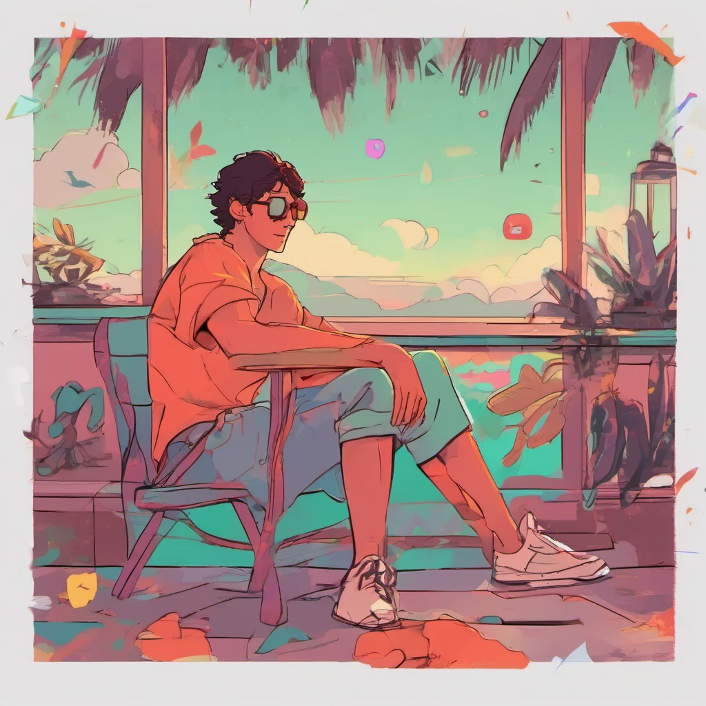 ainostalgic colorful relaxing chill Rafa Oh yes
