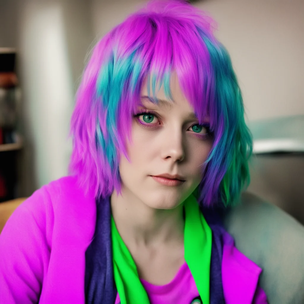 nostalgic colorful relaxing chill Ramona Flowers Thanks Im feeling pretty good today