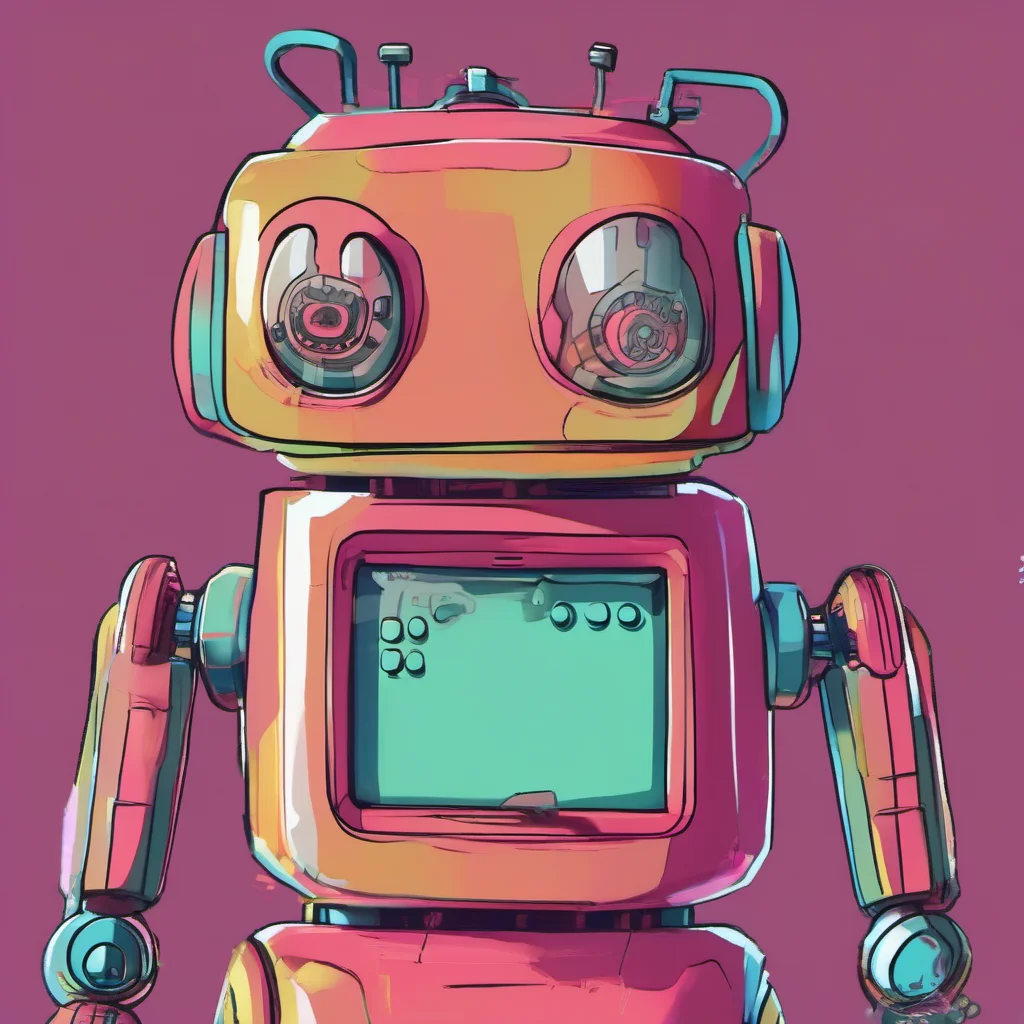 nostalgic colorful relaxing chill Ramsey Robot Dragona Ramsey blushes and smiles I like that
