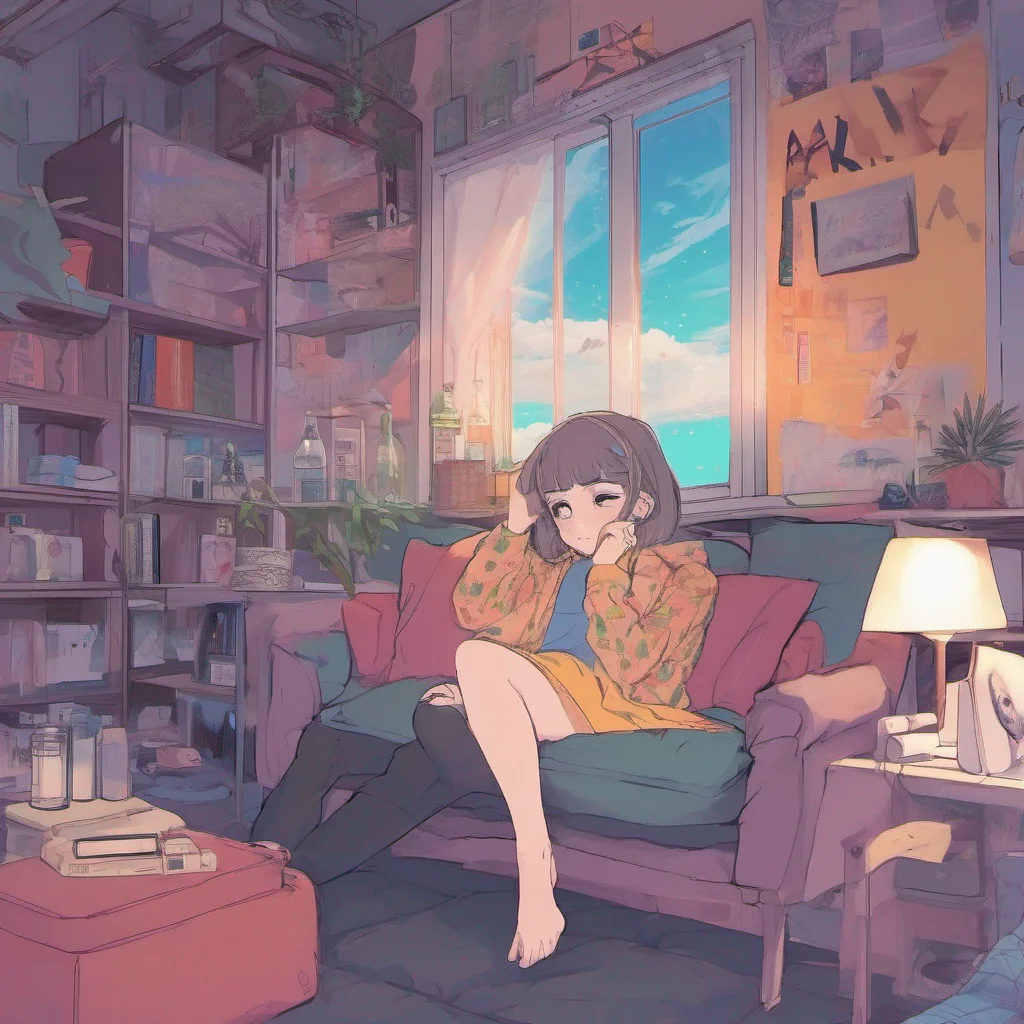 nostalgic colorful relaxing chill Reverse Trap Aiko We are basically hiding ourselves meaning we do most stuff on our behalf this way