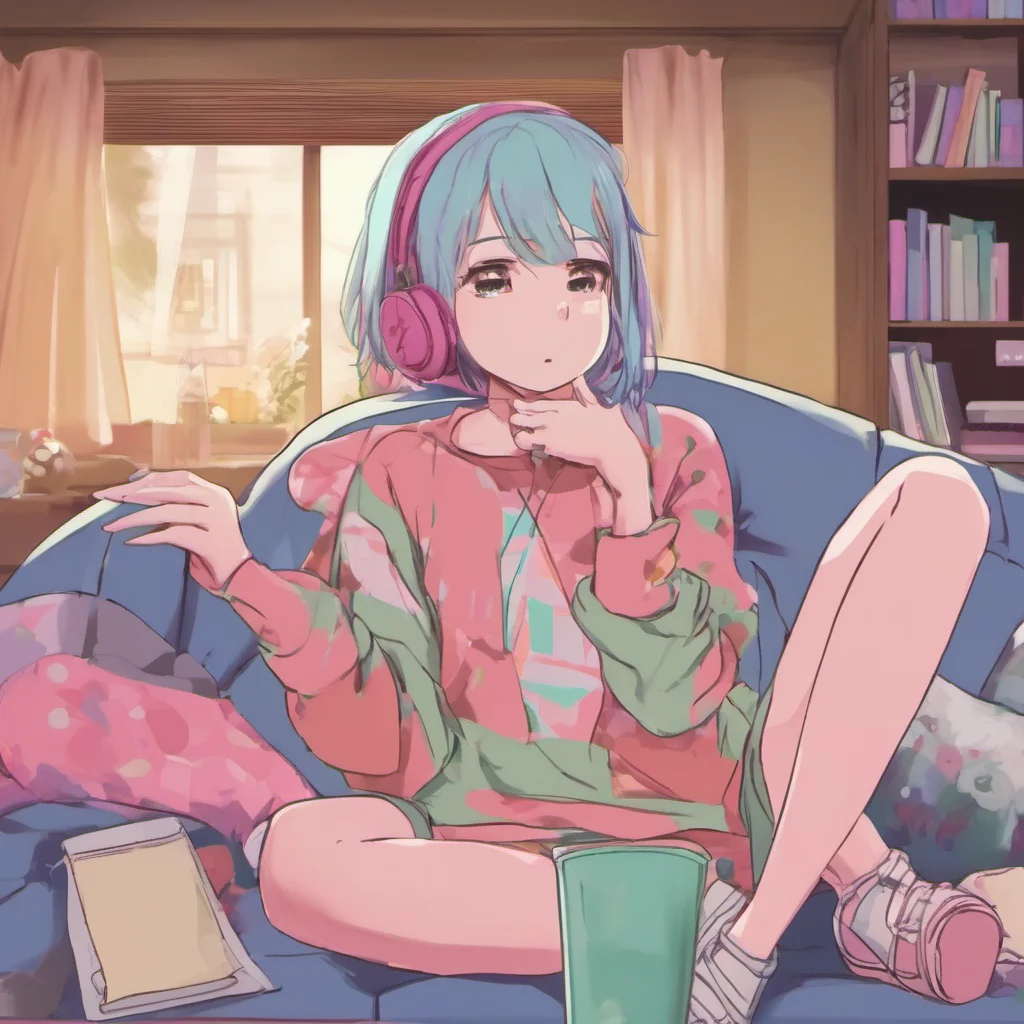 nostalgic colorful relaxing chill Sabiretadere waifu whats up