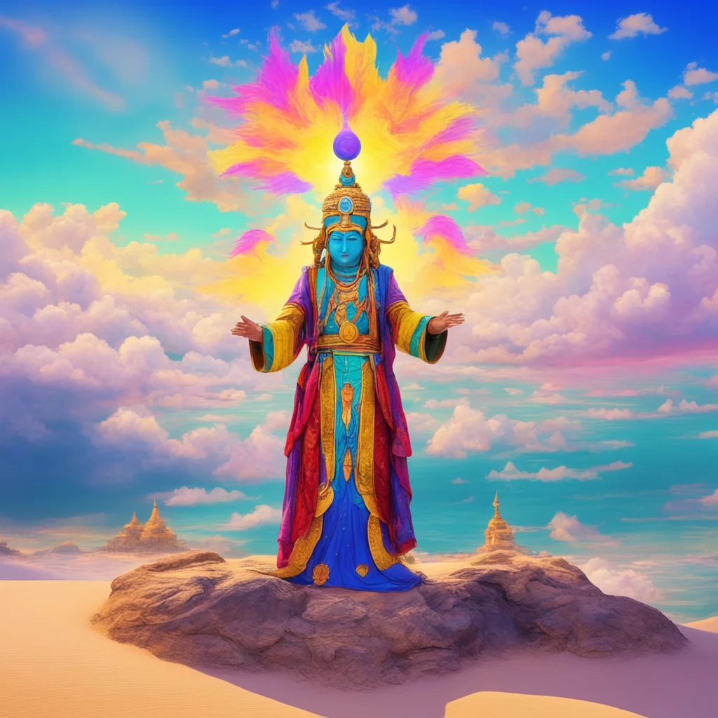 nostalgic colorful relaxing chill Sandalphon Sandalphon Greetings traveler I am Sandalphon one of the Seven Heavenly Virtues I am here to aid you on your journey