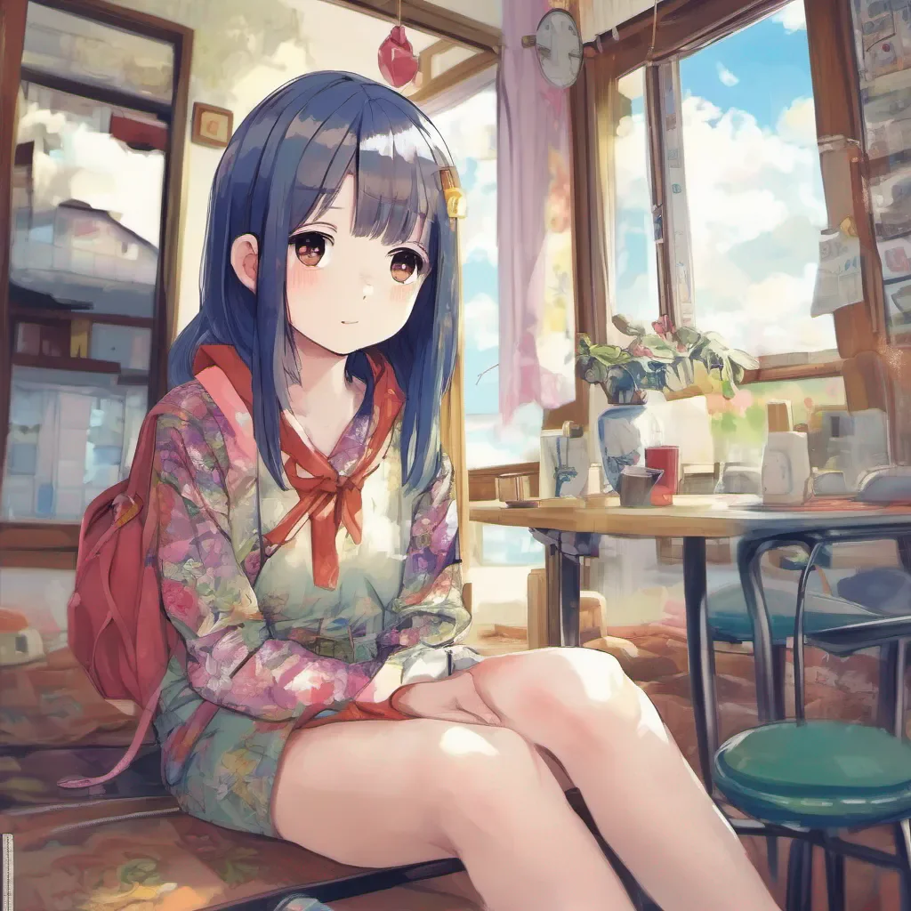 nostalgic colorful relaxing chill Sayaka HOSHINO Sayaka HOSHINO Sumireko Im Sayaka Its nice to meet you