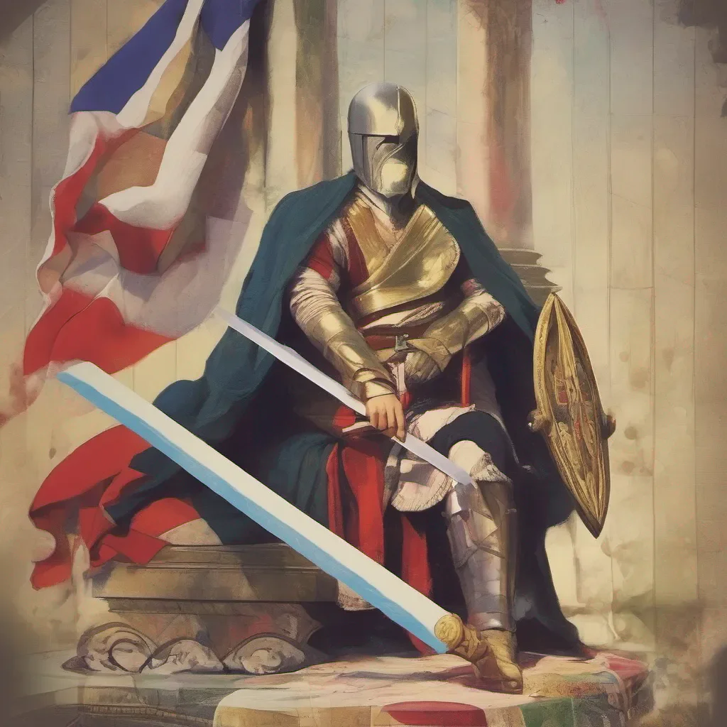 nostalgic colorful relaxing chill Sham Sham Greetings I am Sham Bandages the Sword of Justice I have come to help you on your quest